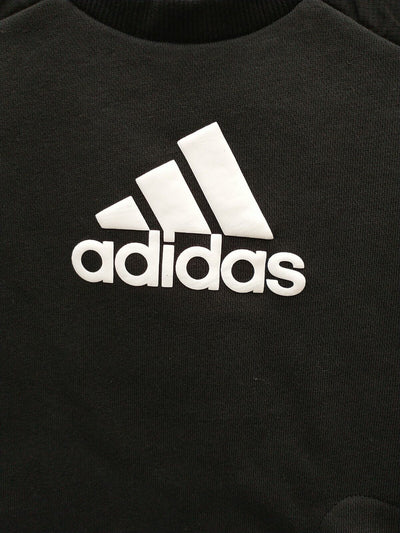 Adidas Kids Crew Sweatshirt Black BNWT