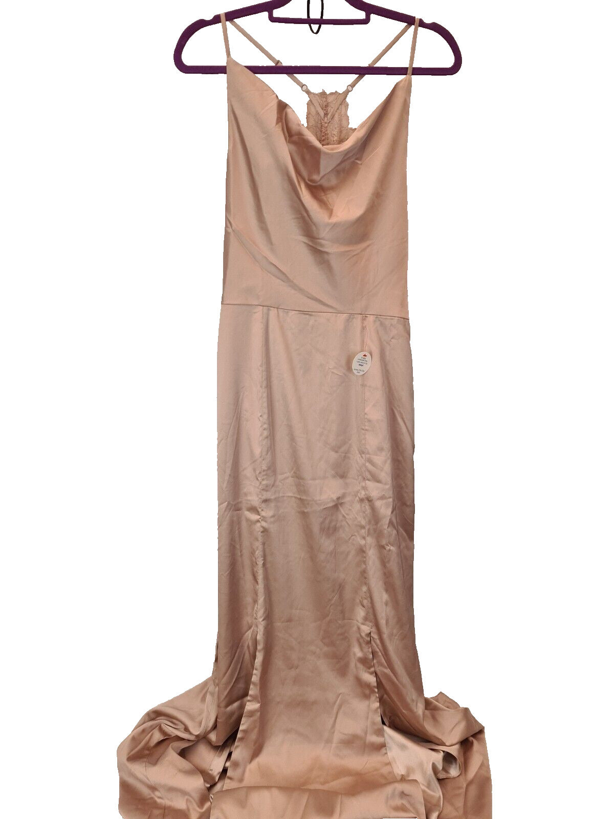 Chi Chi Trey Bridesmaid Dress - Champagne. Size 12.