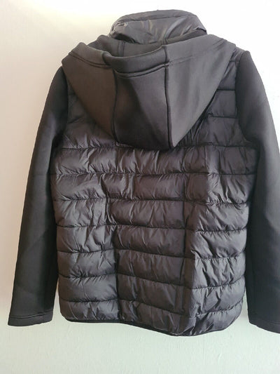 Lightweight Padded Jacket With Scuba Sleeve Black Size 12 Ref****V500