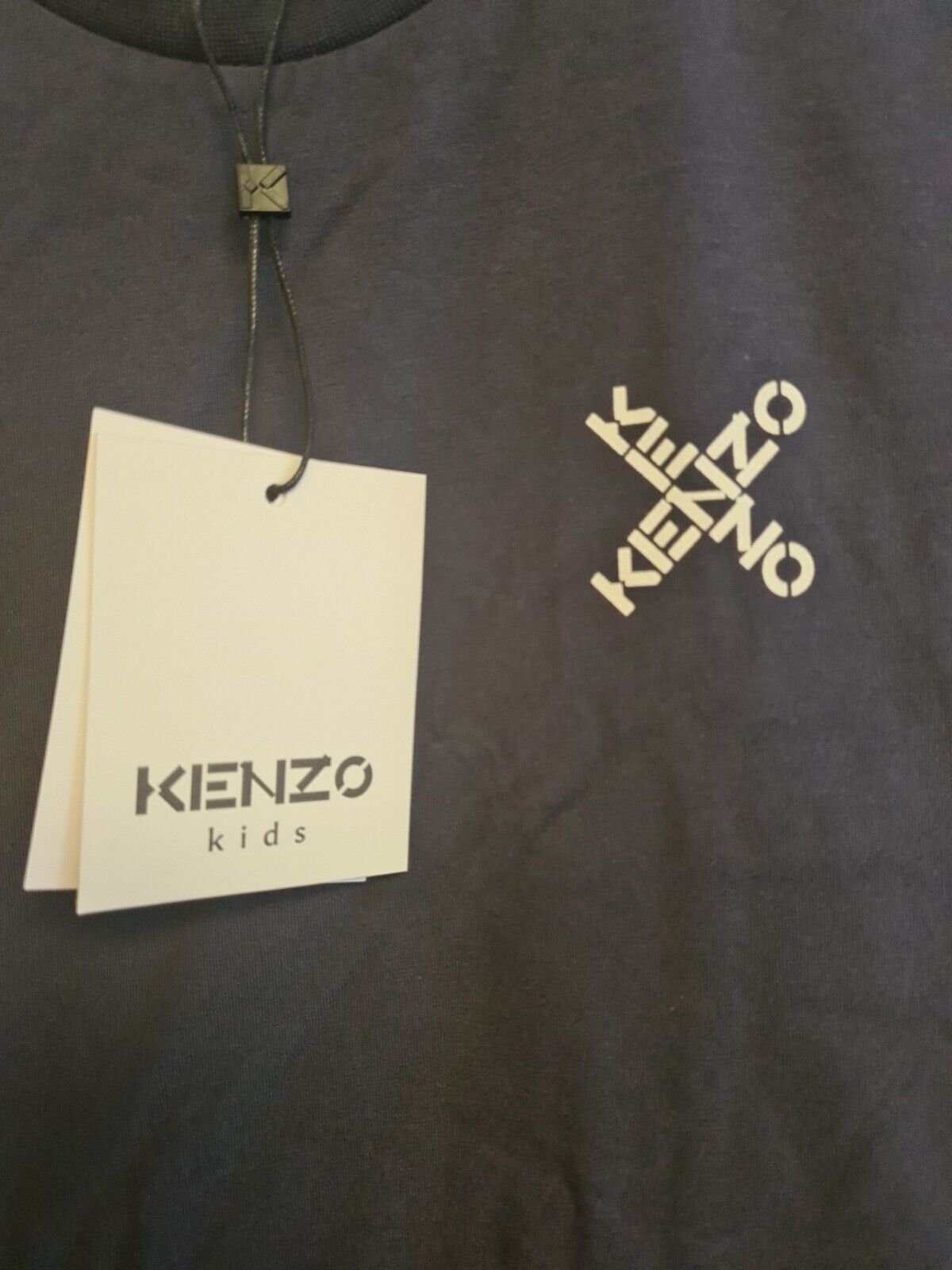 Kenzo Kids Navy TShirt Dress Age 12 BNWT Ref****V509