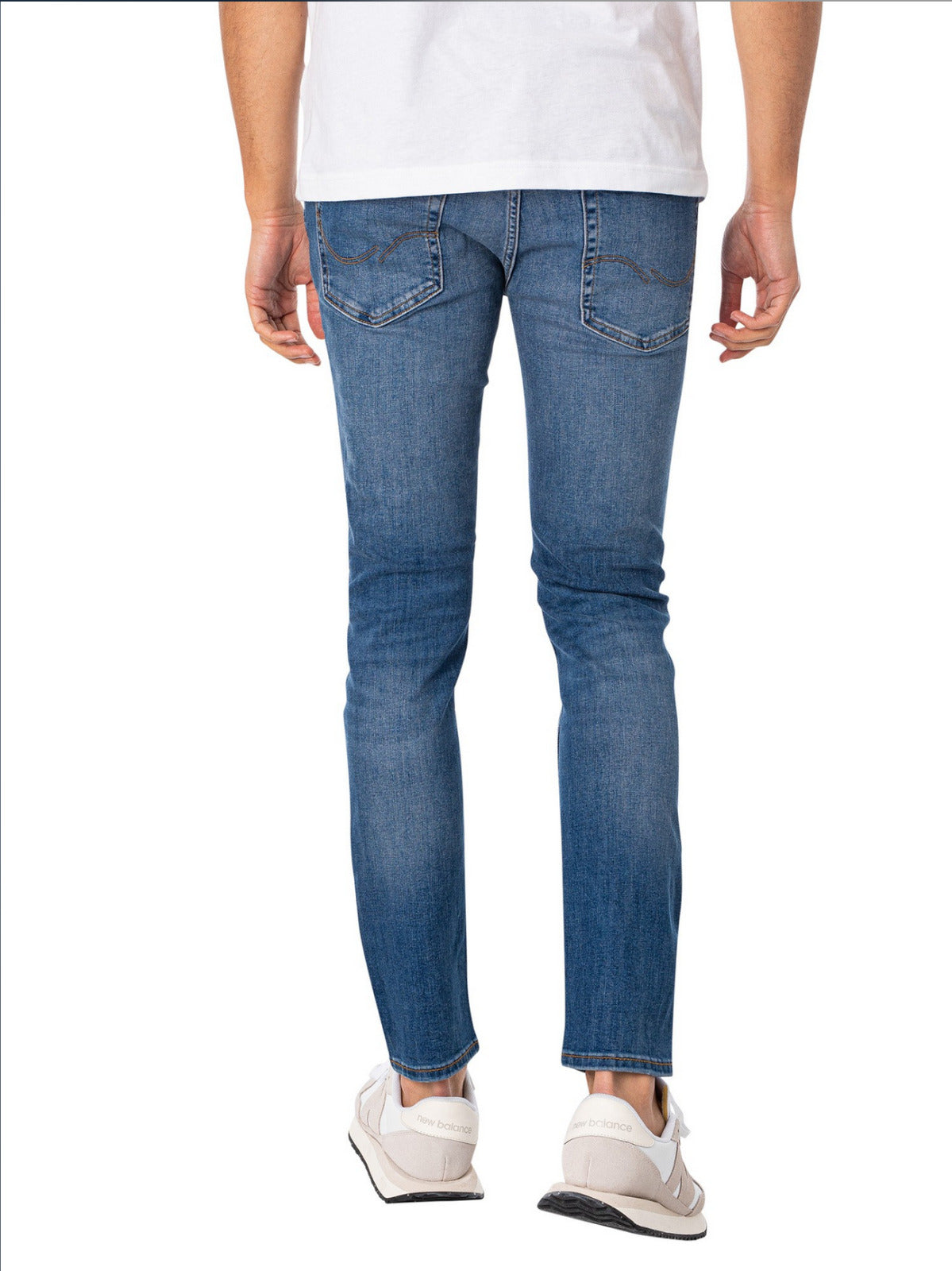 Jack & Jones Liam Original Skinny Jeans - Blue. W30 L32. REF A6