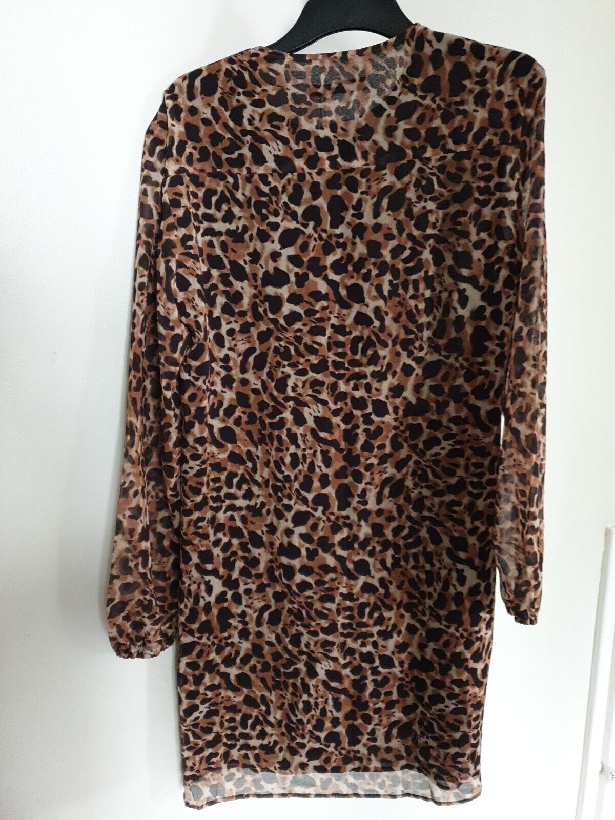 MNS Womens Animal Print Dress Size S Ref B8