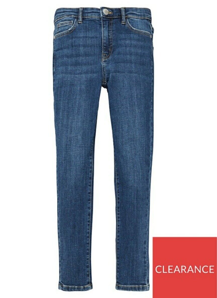 Girls Skinny Jeans Denim Blue Size 3-4yrs****Ref V431