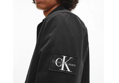 Calvin Klein Jeans Monogram Badge Shirt. Black. UK XXL. ****V46