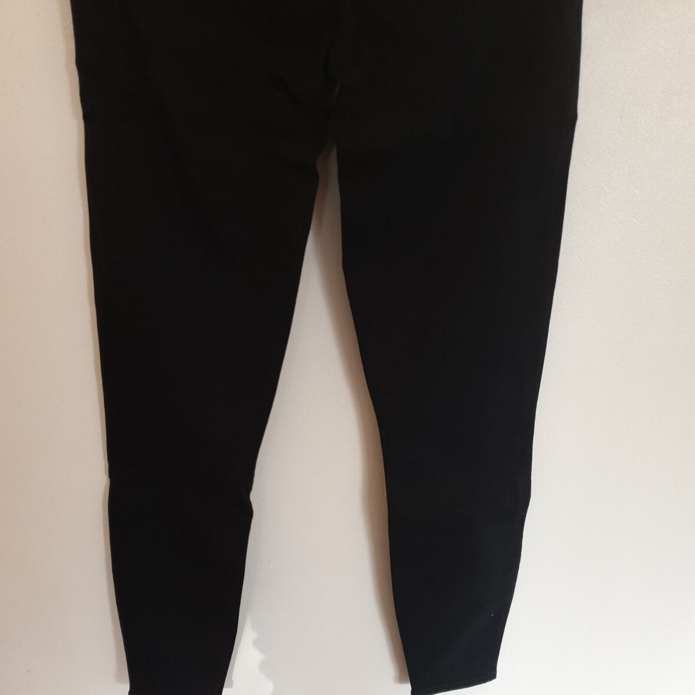 For All Mankind Aubrey Slim Illusion Luxe Gravity Jeans Black Size 26 **** SW13