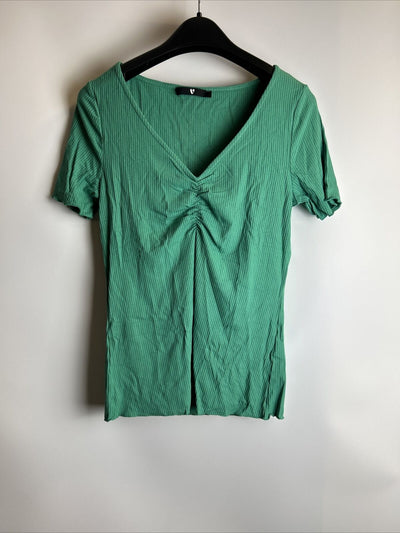 Womens Top - Green. UK 12 **** Ref V338