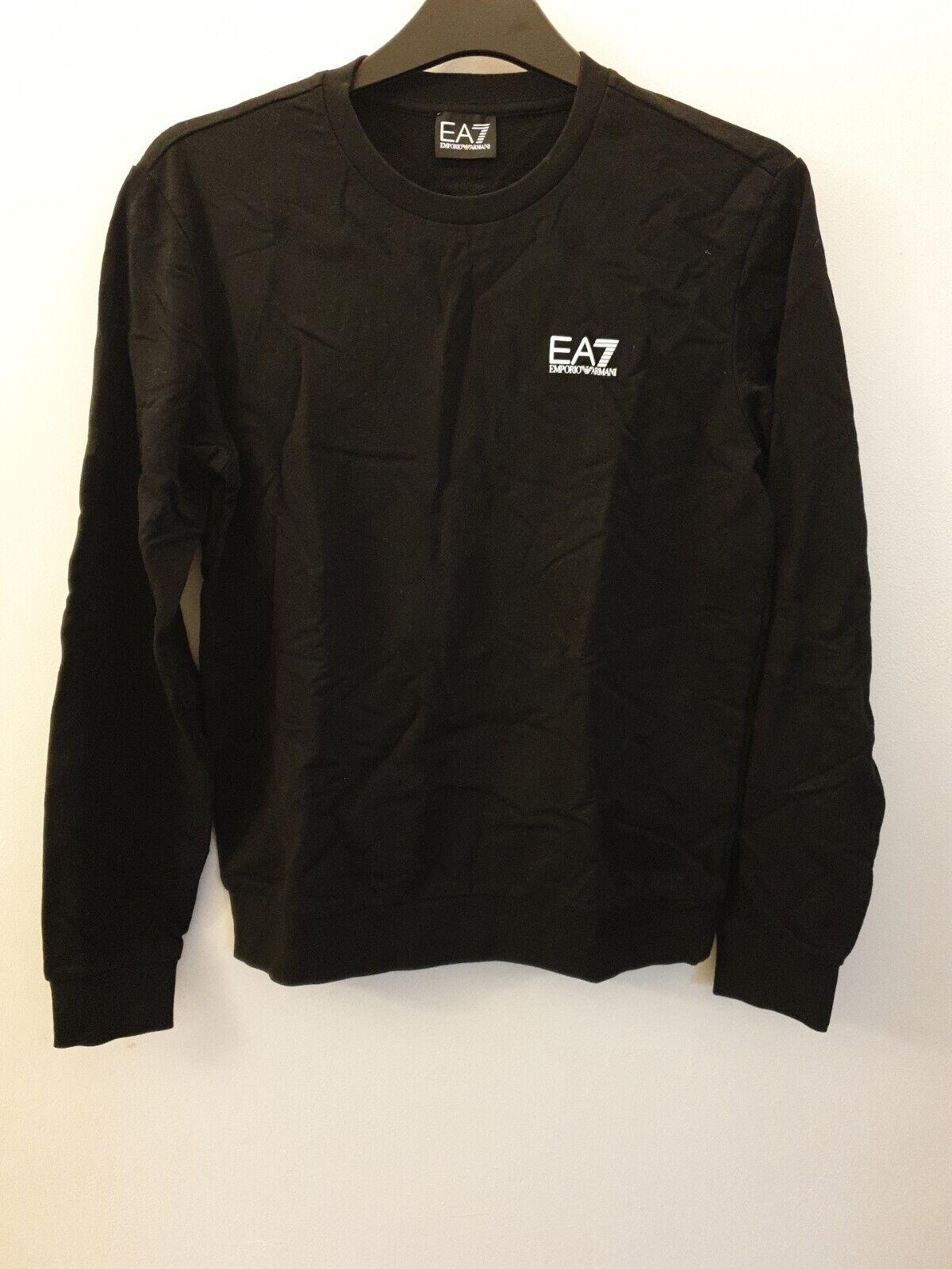 Ea7 Emporio Armani Core Id Logo Sweatshirt Black Size M****Ref V540