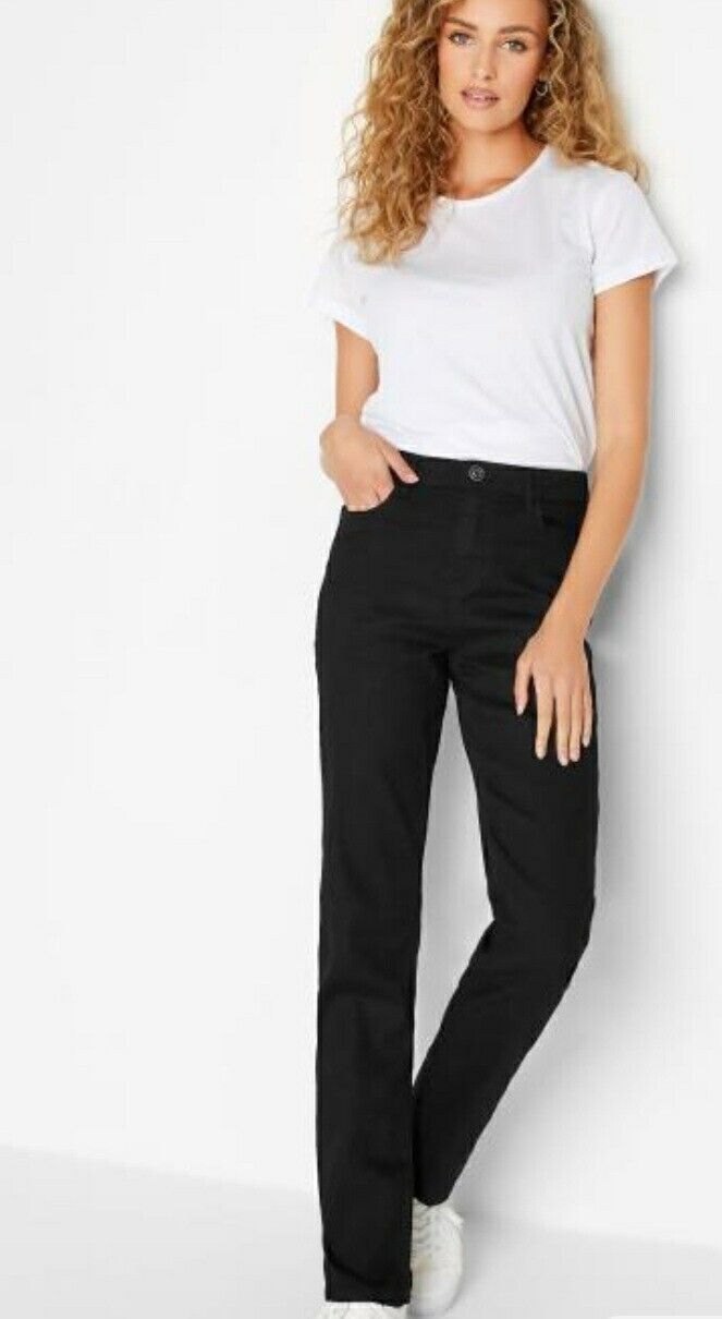 Womens LTS Jeans- Black. Uk10