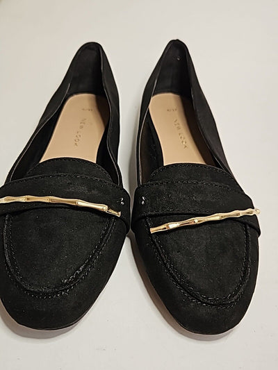 New Look Black Kamboo Loafers Size 4 **** VS3