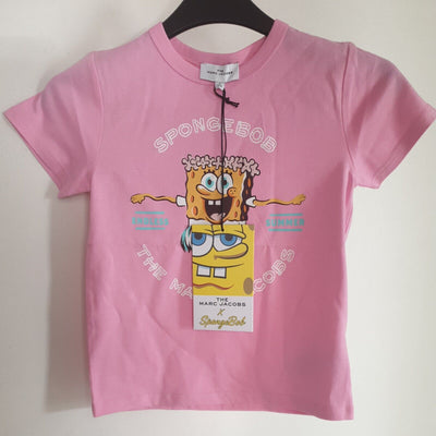 the marc jacobs SpongeBob Tshirt Girls Pink Size 8 Years****Ref V199