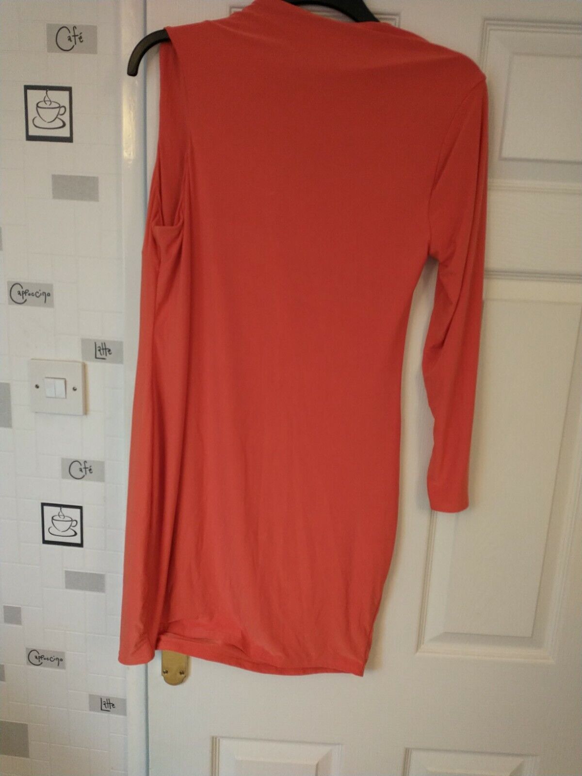 Club London.Suze 23 Orange Dress .New with defects Ref Y11