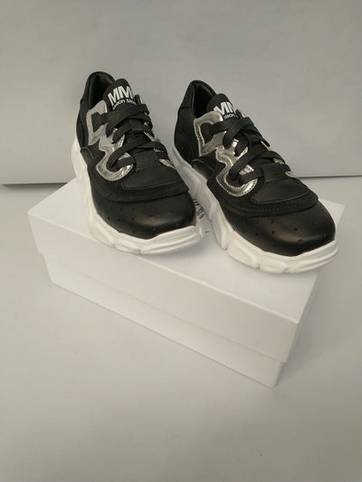 Maison Margiela MM6 Trainers. Kids UK 12. Black **** RefVS1