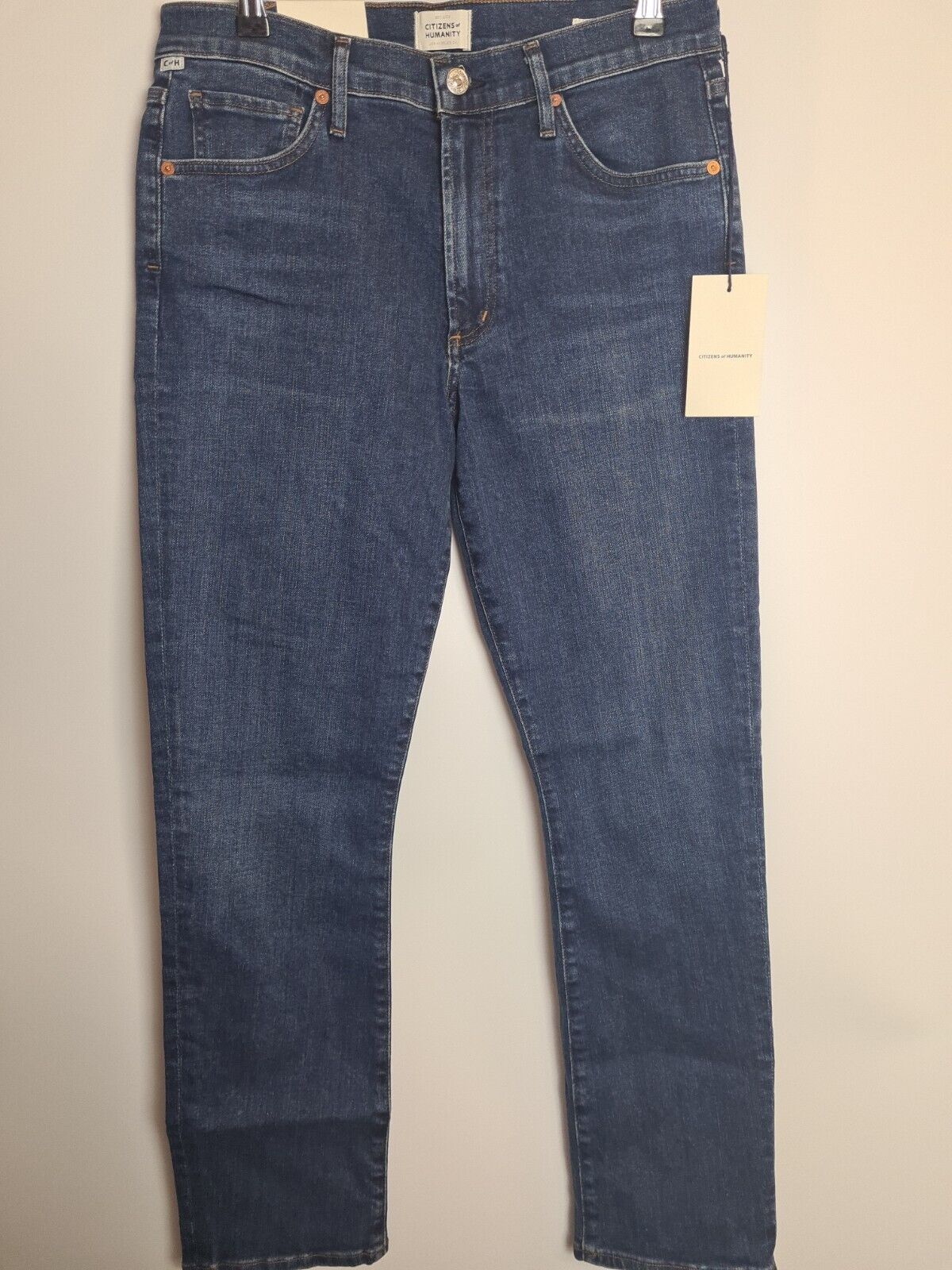 Citizens Of Humanity Skyla Mid Rise Cigarette Blue Jeans Size 31 **** V230