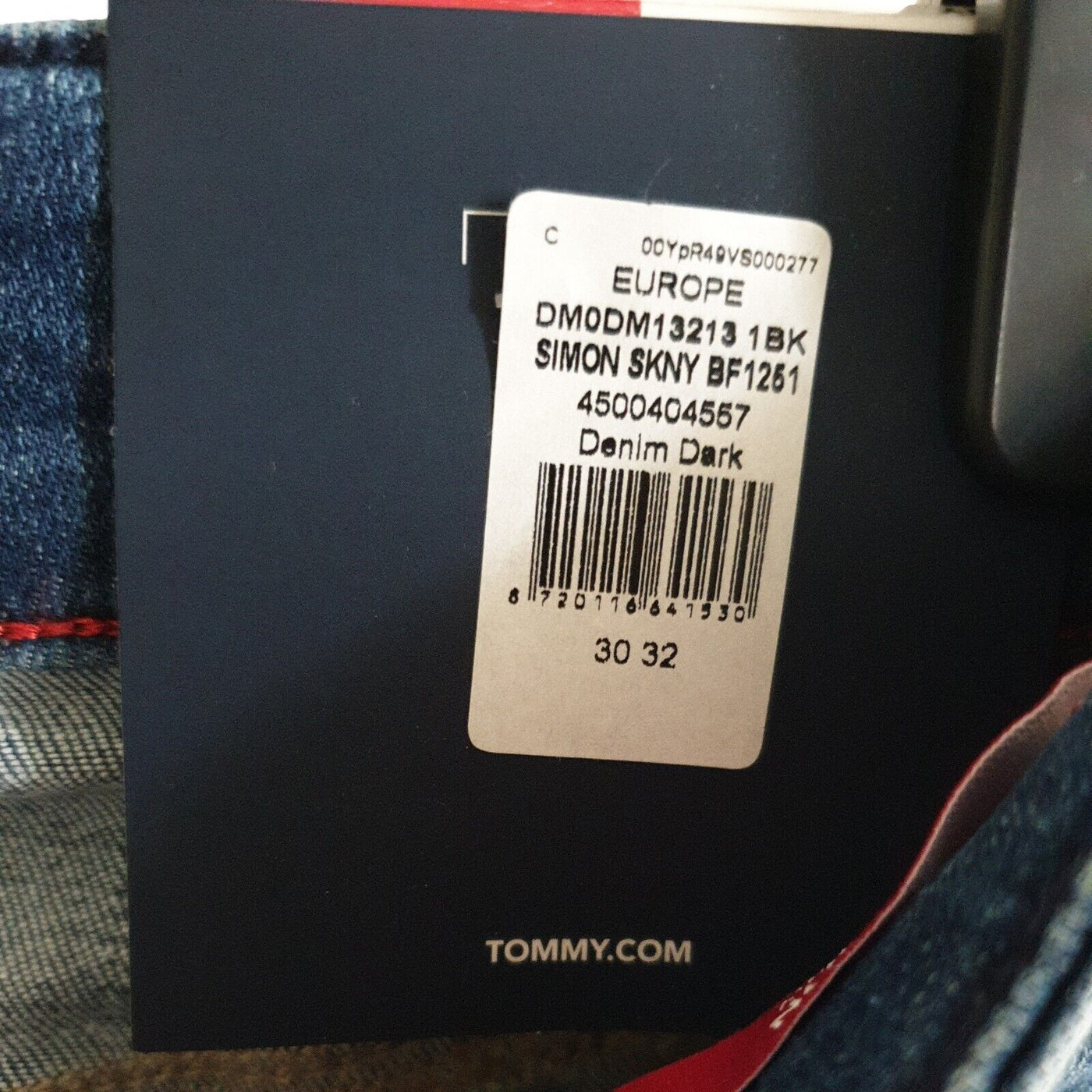 Tommy Jeans Simon Skinny 30/32 blue****Ref V7