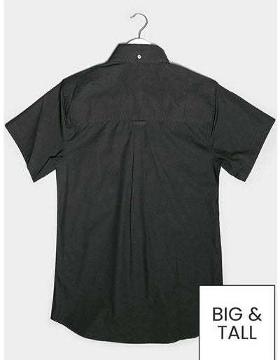 Badrhino Essential Short Sleeve Black Shirt Size XL 42"****Ref V418