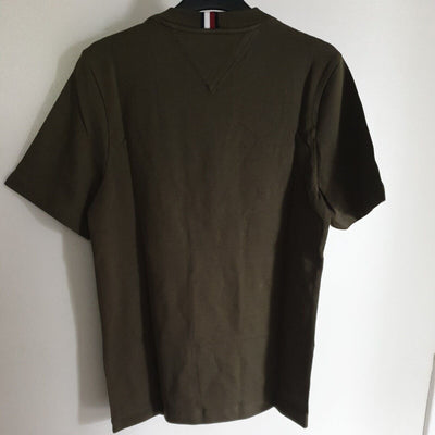 tommy hilfiger t shirt Icon Insert Army Green Uk XS****Ref V19