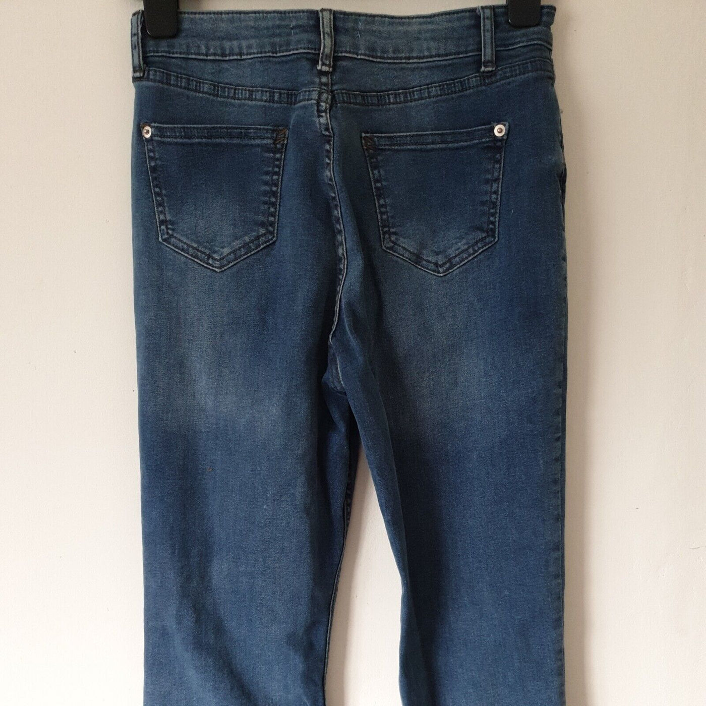 Missguided Blue Flared Denim Jeans Uk6****Ref V106