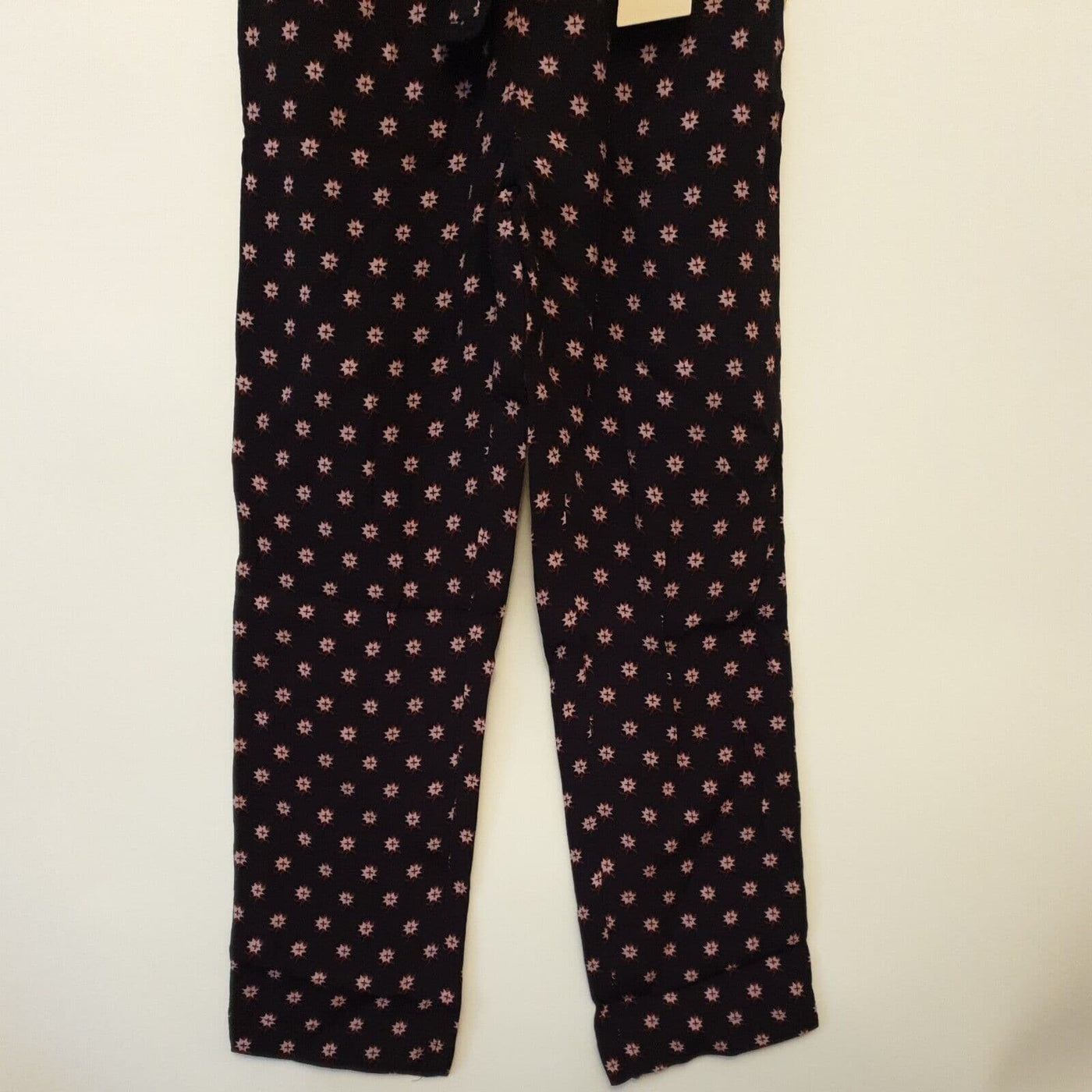 Girls Scotch & Soda Belted Drapey Pants Black Size 10yrs****Ref V68