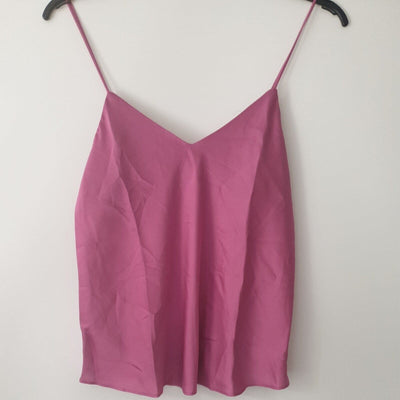 Mango V-neck Cami Pink UkM****Ref V26