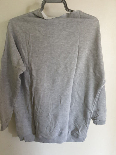 Womens Grey&white sweatshirt L/ XL Ref A22