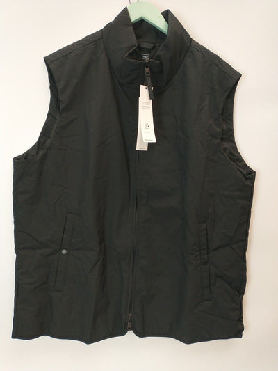 Calvin Klein Recycled Nylon Padded Black Vest Size UK Medium **** V144