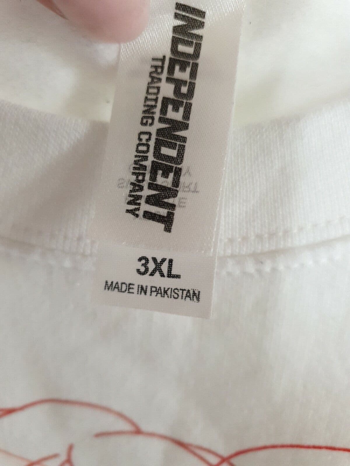 Independent Jumper Size 3xl White Ref Dc3