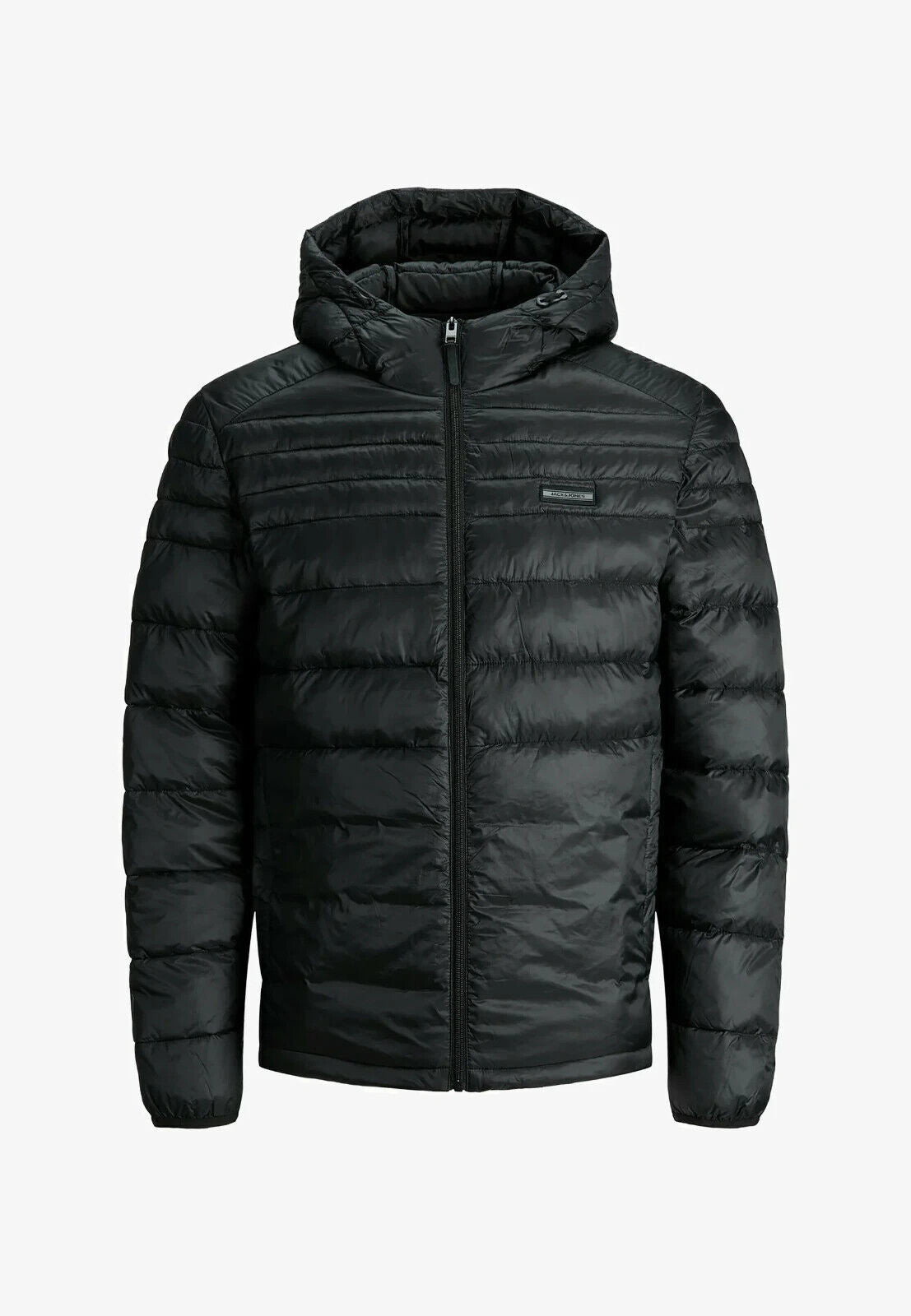 Jack & Jones Mens Puffer Jacket. Black. UK XXLarge.