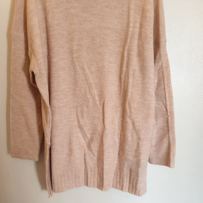 Womens Blush Roll Neck Jumper Uk24