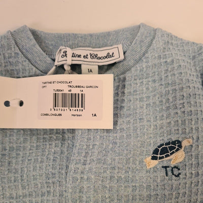 Tartine et Chocolat Baby Boys Sleepsuit 12 Month Blue ****V93