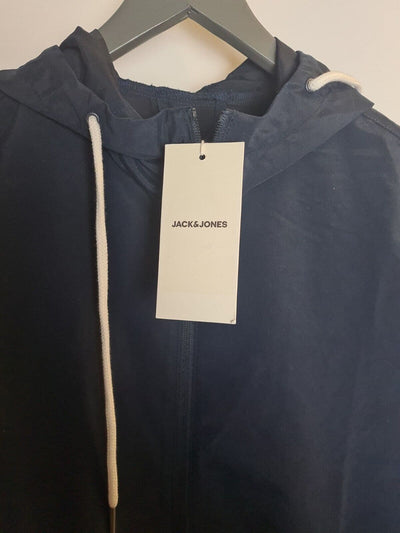 Jack & Jones JJWilly Windbreaker Navy Jacket Size Large **** V43