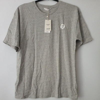 Mango Teen boys Grey Tshirt turn up the music Size M-L****Ref V26