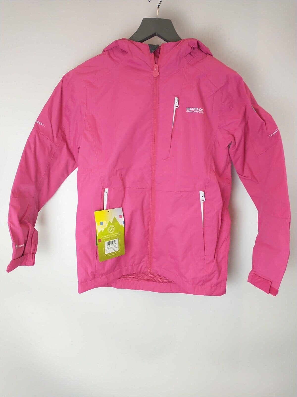 Regatta Great Outdoors Kids Calderdale ll Waterproof Full Zip Jacket 9-10 Years