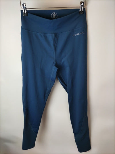 Gym King Sport Restore Legging. Blue. UK 10. ****V29