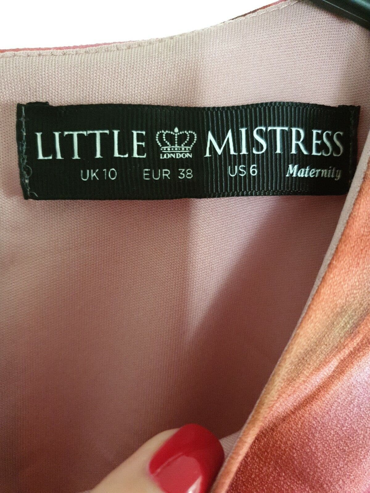 little mistress dress 10 Floral Ref Y21