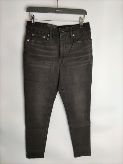 Ralph Lauren High Rise Skinny Ankle Jeans. 28 Waist. UK Size 6. Black. ****V74