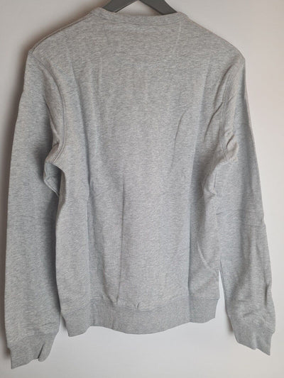 Farah Cotton Tim Crewneck Sweatshirt Mens - Light Grey. Size Small **** V32