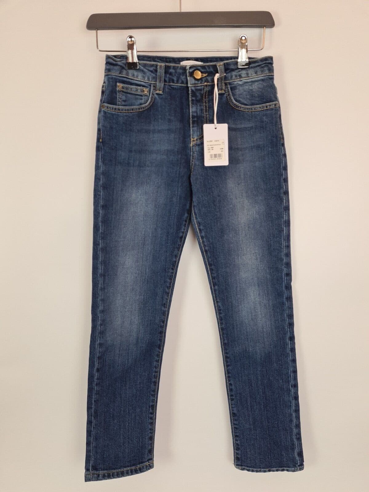 Robert Cavalli Junior Denim Jeans Medium Wash Boys Size 10 Years **** V28