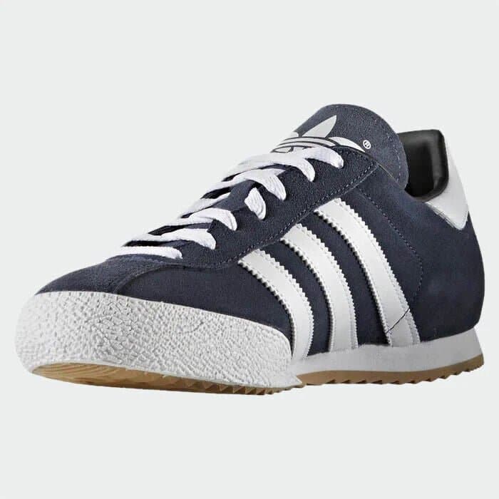 Adidas Originals Men's Navy Samba Super Suede Trainers **** VS4 - Big_Stock_Clearance